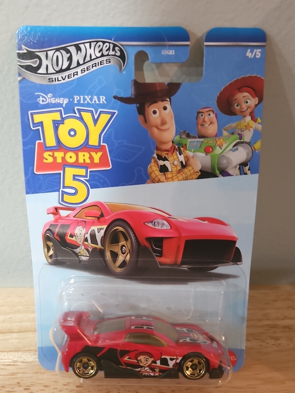 Hot Wheels Toy Story 5 Jessie MS-T Suzuka 4/5 Silver Series Disney Pixar